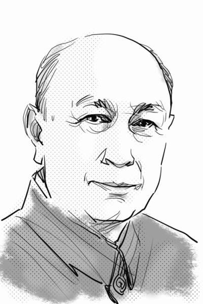 钱学森简笔画 钱学森简笔画Q版