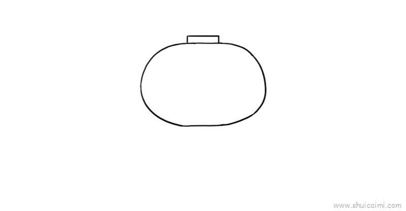 新春红灯笼儿童画怎么画 新春红灯笼简笔画简单