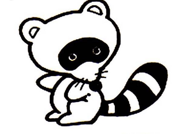 小熊猫简笔画 小熊猫简笔画可爱