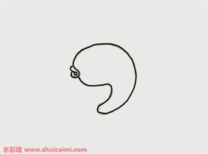 小鱼怎么画 小鱼简笔画简单彩色