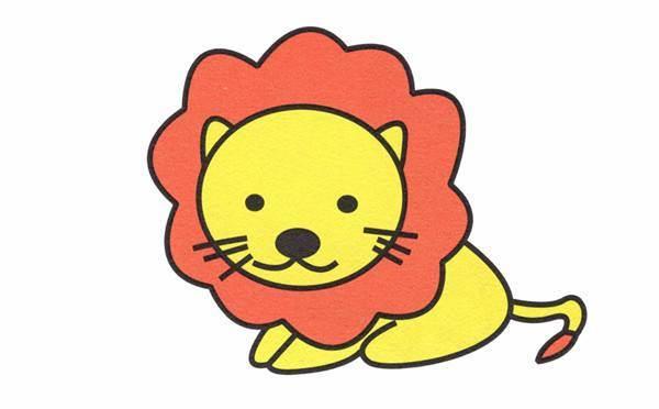 动物简笔画图片大全带颜色 卡通动物简笔画图片大全带颜色