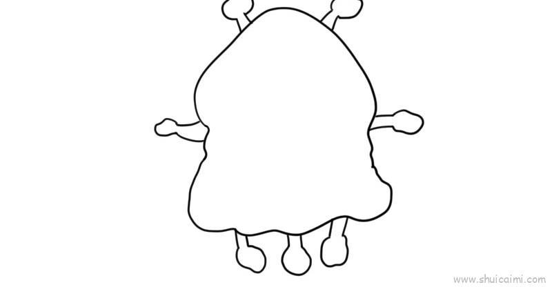 病毒儿童画怎么画 病毒简笔画好看