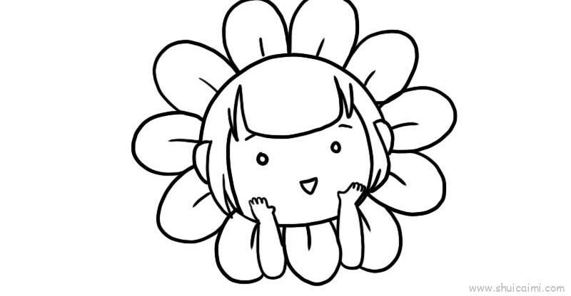 可爱小女孩头像儿童画怎么画 可爱小女孩头像简笔画好看