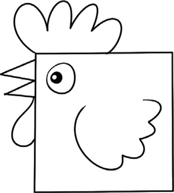 有趣的公鸡的简笔画怎么画 有趣的公鸡简笔画画法