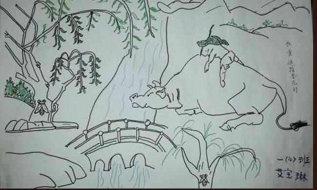 幼儿园清明节简笔画 幼儿园清明节简笔画涂色