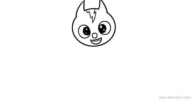 迷你特工队儿童画怎么画 迷你特工队简笔画画法