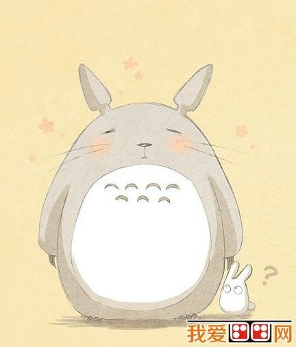 《龙猫》简笔画怎么画 《龙猫》简笔画好看