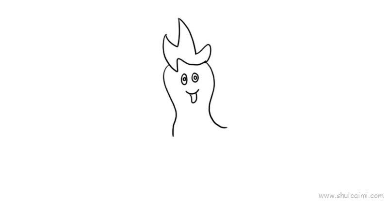幽灵鬼怪儿童画怎么画 幽灵鬼怪简笔画图片