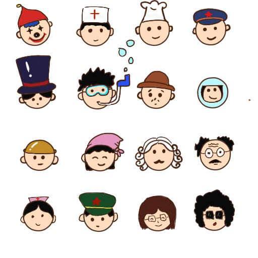 职业简笔画 职业简笔画人物简单