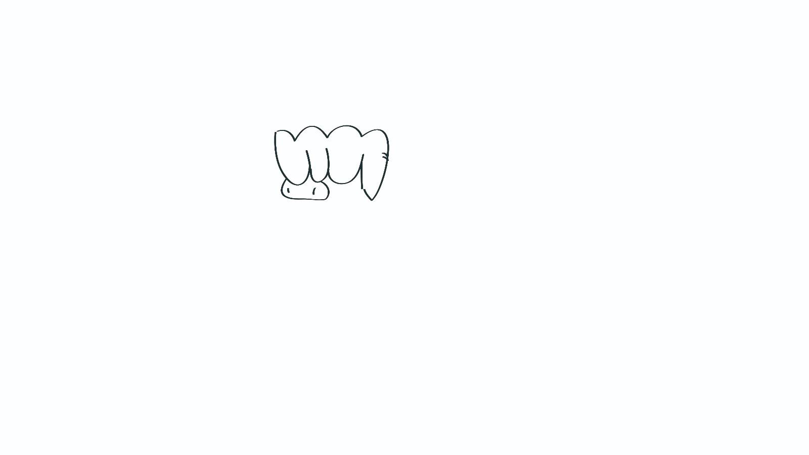 拳头的简笔画怎么画 拳头简笔画图片