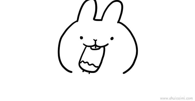 吃雪糕儿童画怎么画 吃雪糕简笔画好看