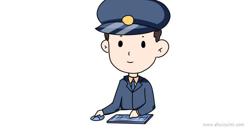 帅气儿童画怎么画 帅气简笔画图片大全