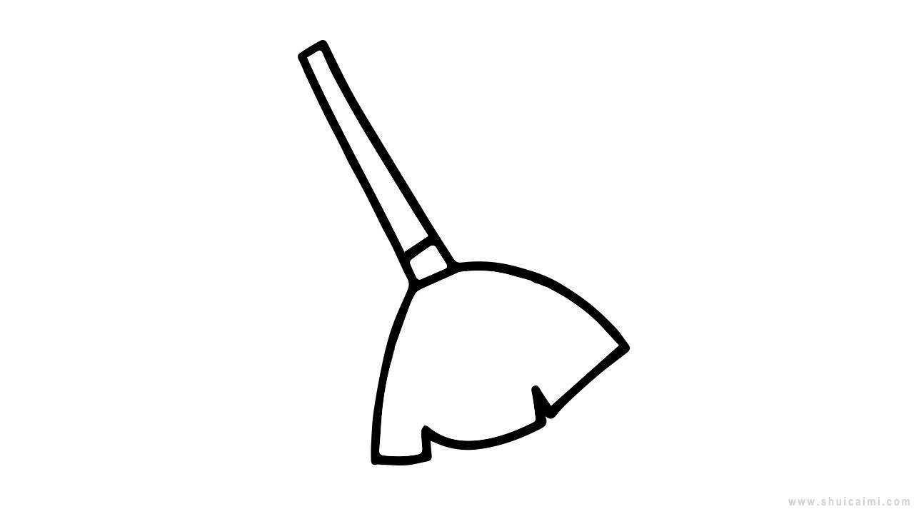 扫帚简笔画怎么画 扫帚简笔画的详细步骤教程