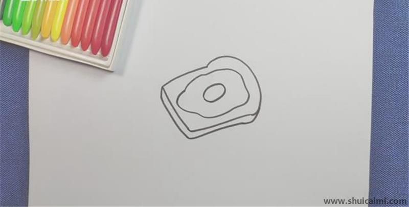 面包儿童简笔画怎么画 面包儿童画好看