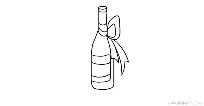 元旦啤酒儿童画怎么画 元旦啤酒简笔画图片大全