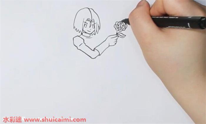 小次郎怎么画 小次郎简笔画彩色