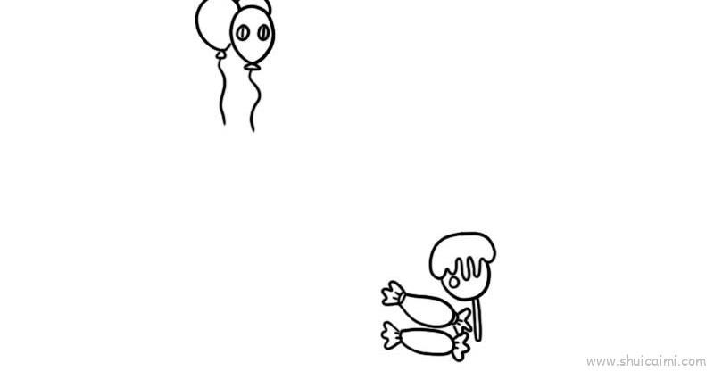 手账素材儿童画怎么画 手账素材简笔画图片