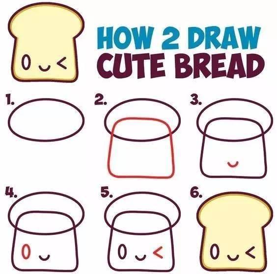 甜品简笔画 甜品简笔画图片