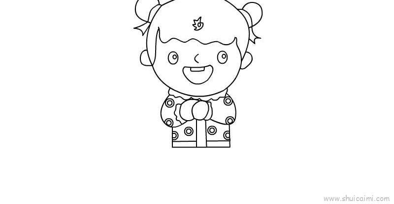 欢欢喜喜过新年儿童画怎么画 欢欢喜喜过新年简笔画图片大全