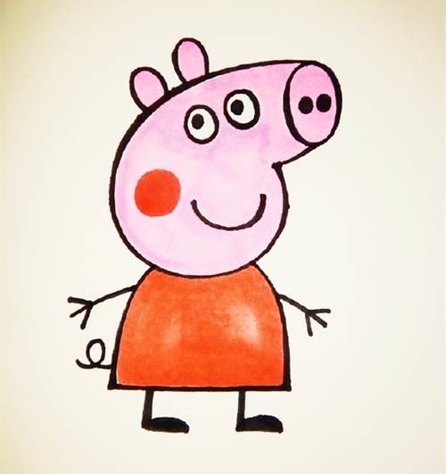 小猪佩奇图片简笔画 小猪佩奇图片简笔画可爱