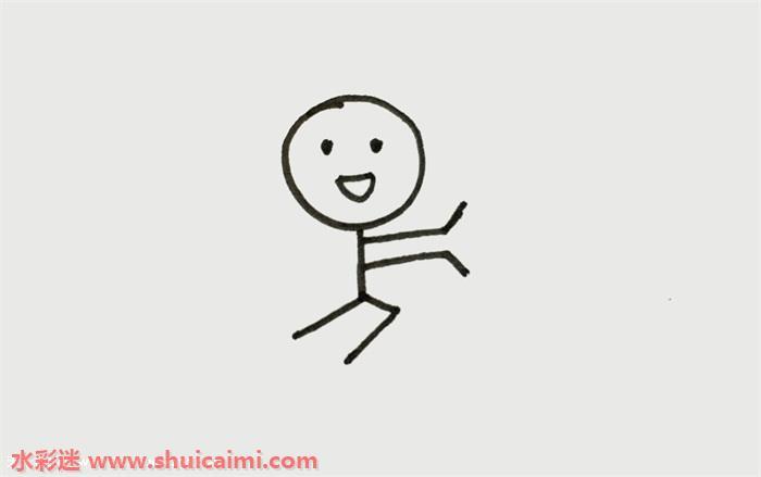 火柴人怎么画 火柴人简笔画简单易画