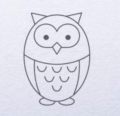 画简笔画 画简笔画小动物