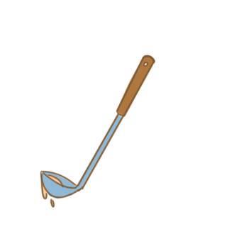 勺子简笔画 勺子简笔画图片