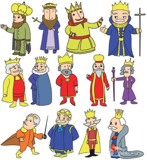 国王简笔画 国王简笔画图片