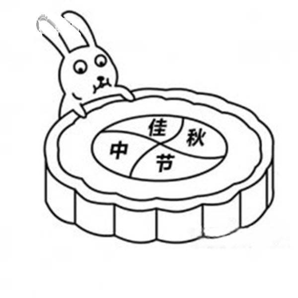中秋节的简笔画 中秋节的简笔画图片大全