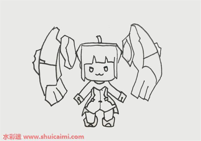 幻音简笔画教程：幻音怎么画简单又漂亮