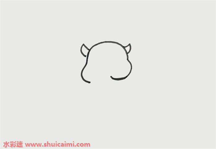 一只萌萌小仓鼠画怎么画 小仓鼠画简笔画简单易画彩色