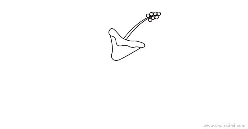 扶桑花儿童画怎么画 扶桑花简笔画图片