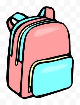 书包简笔画图片大全 儿童书包简笔画图片大全