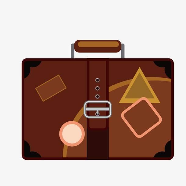 行李箱简笔画 行李箱简笔画可爱