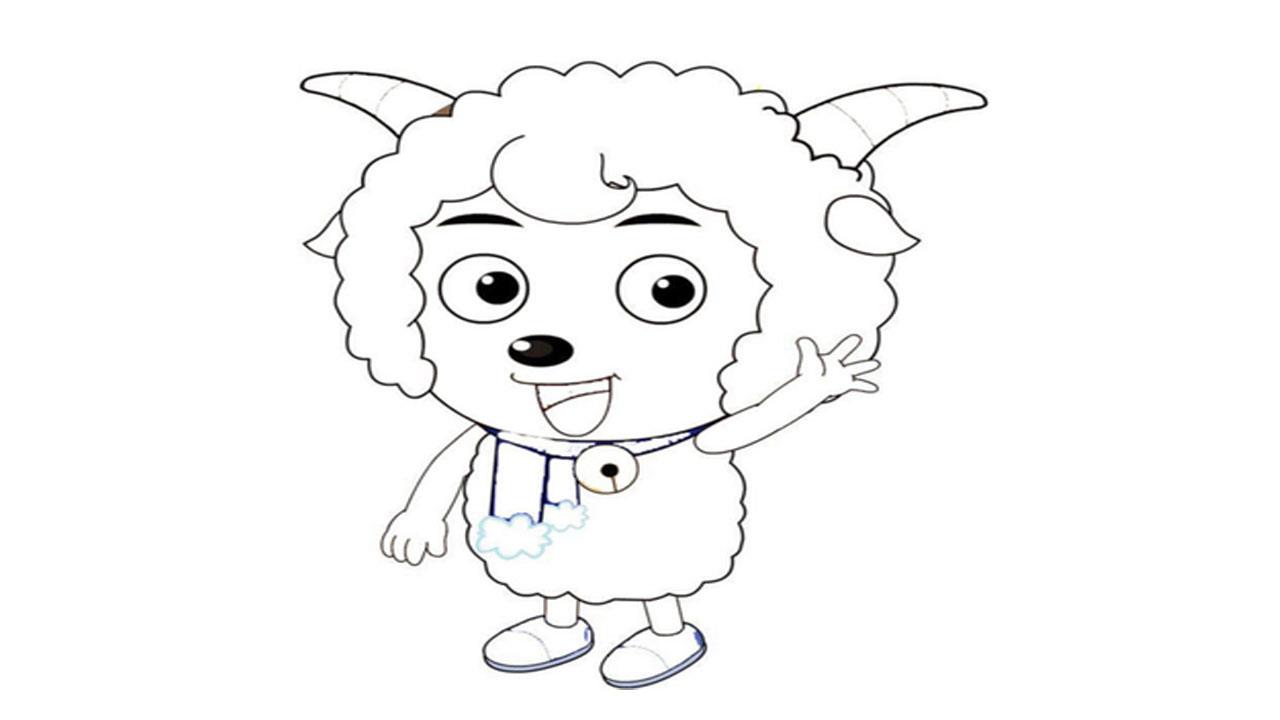 喜羊羊简笔画怎么画 喜羊羊简笔画简单又好看