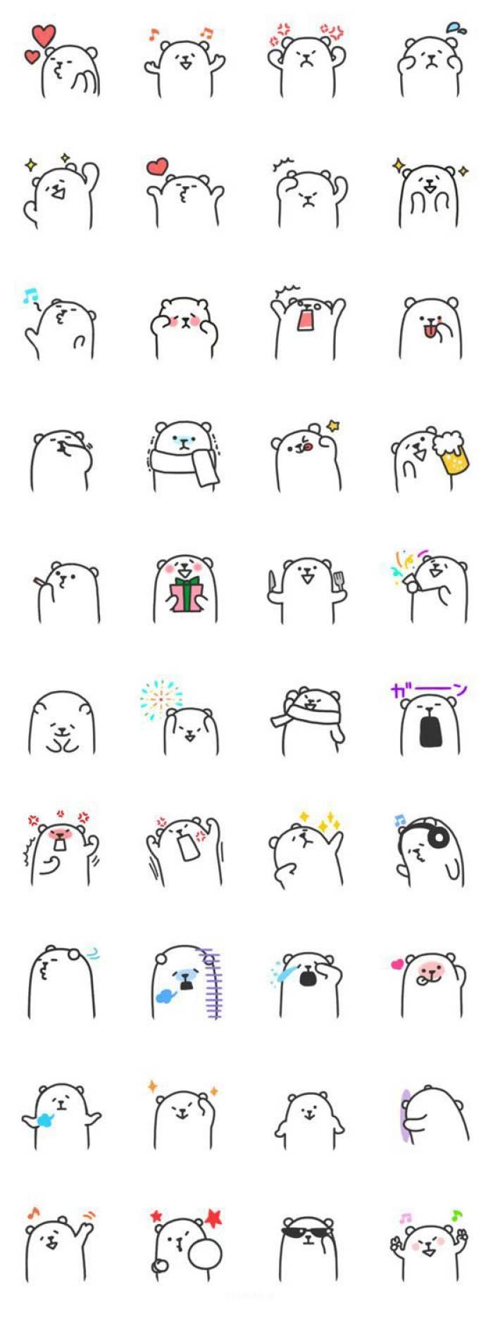 表情包简笔画 表情包简笔画沙雕