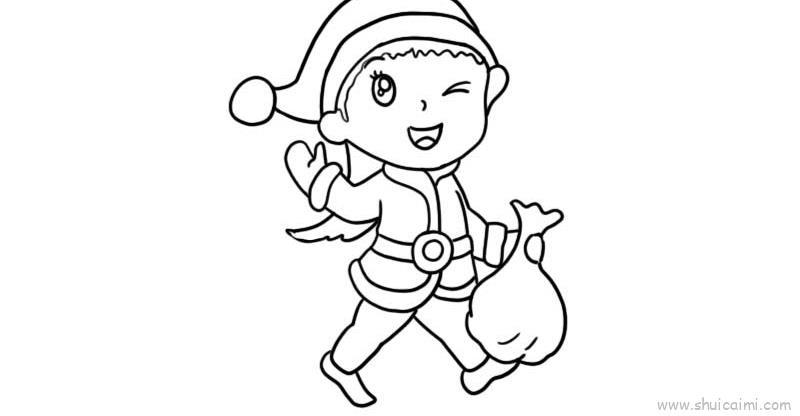 圣诞节儿童画怎么画 圣诞节简笔画好看
