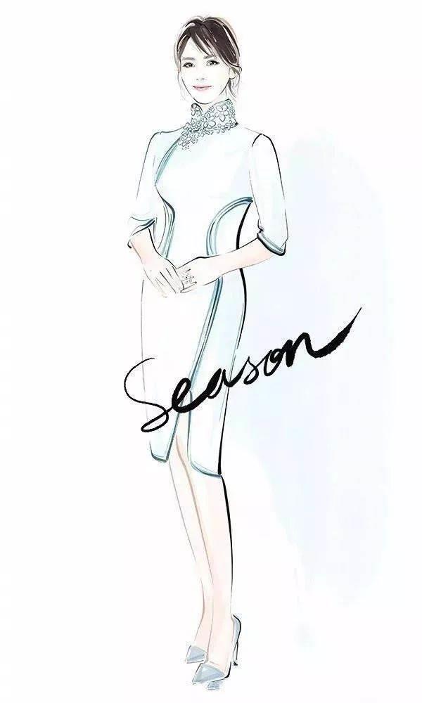 美女简笔画 美女简笔画图片大全简单