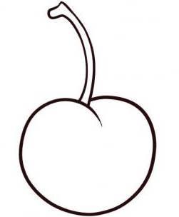 樱桃的简笔画图片大全 樱桃的简笔画图片大全可爱