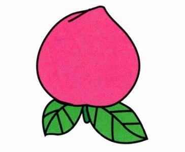 桃子简笔画图片大全 桃子简笔画图片大全大图