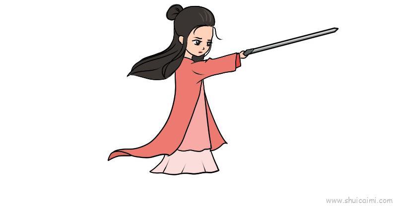 仙子儿童画怎么画 仙子简笔画步骤