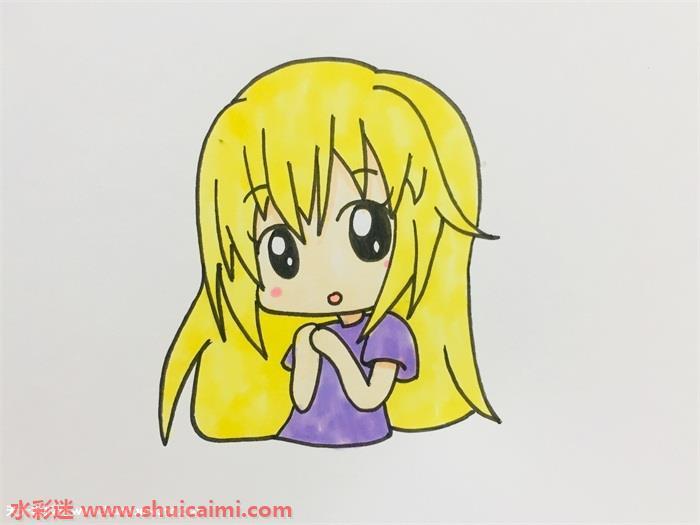 人头像怎么画 人头像简笔画漂亮卡通