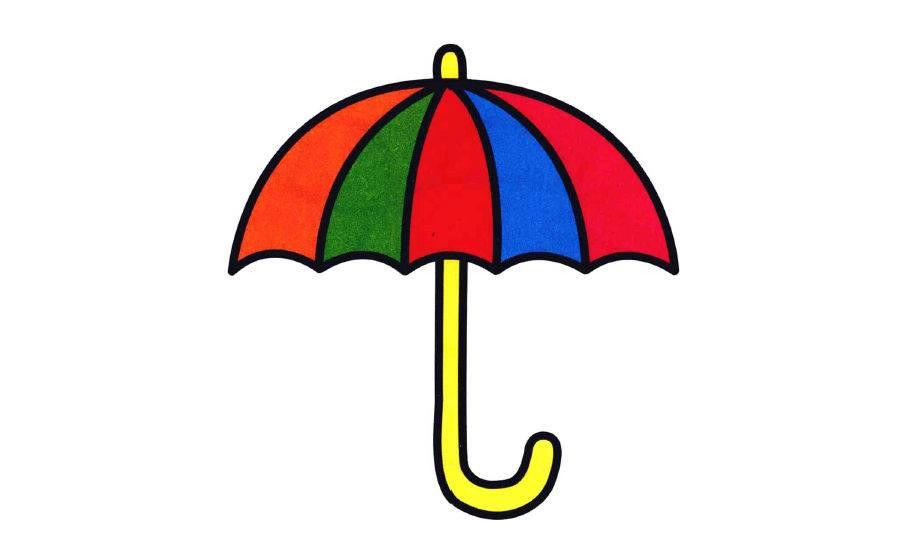 伞简笔画图片大全 伞简笔画图片大全可爱