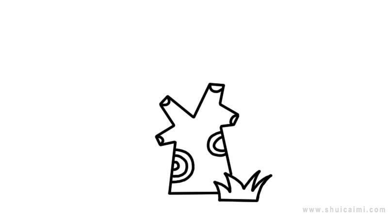 花草树木简笔画怎么画 花草树木简笔画顺序