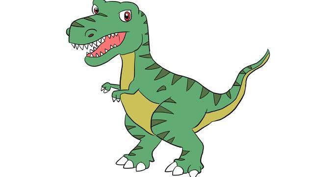 霸王龙简笔画 霸王龙简笔画简单