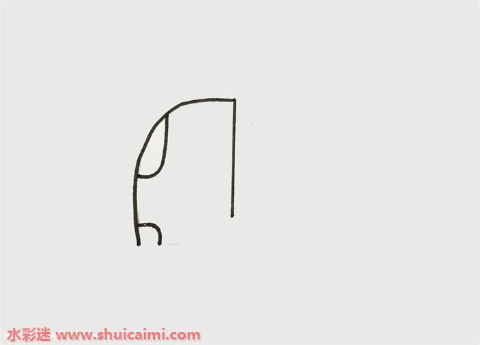 大卡车怎么画 大卡车简笔画步骤