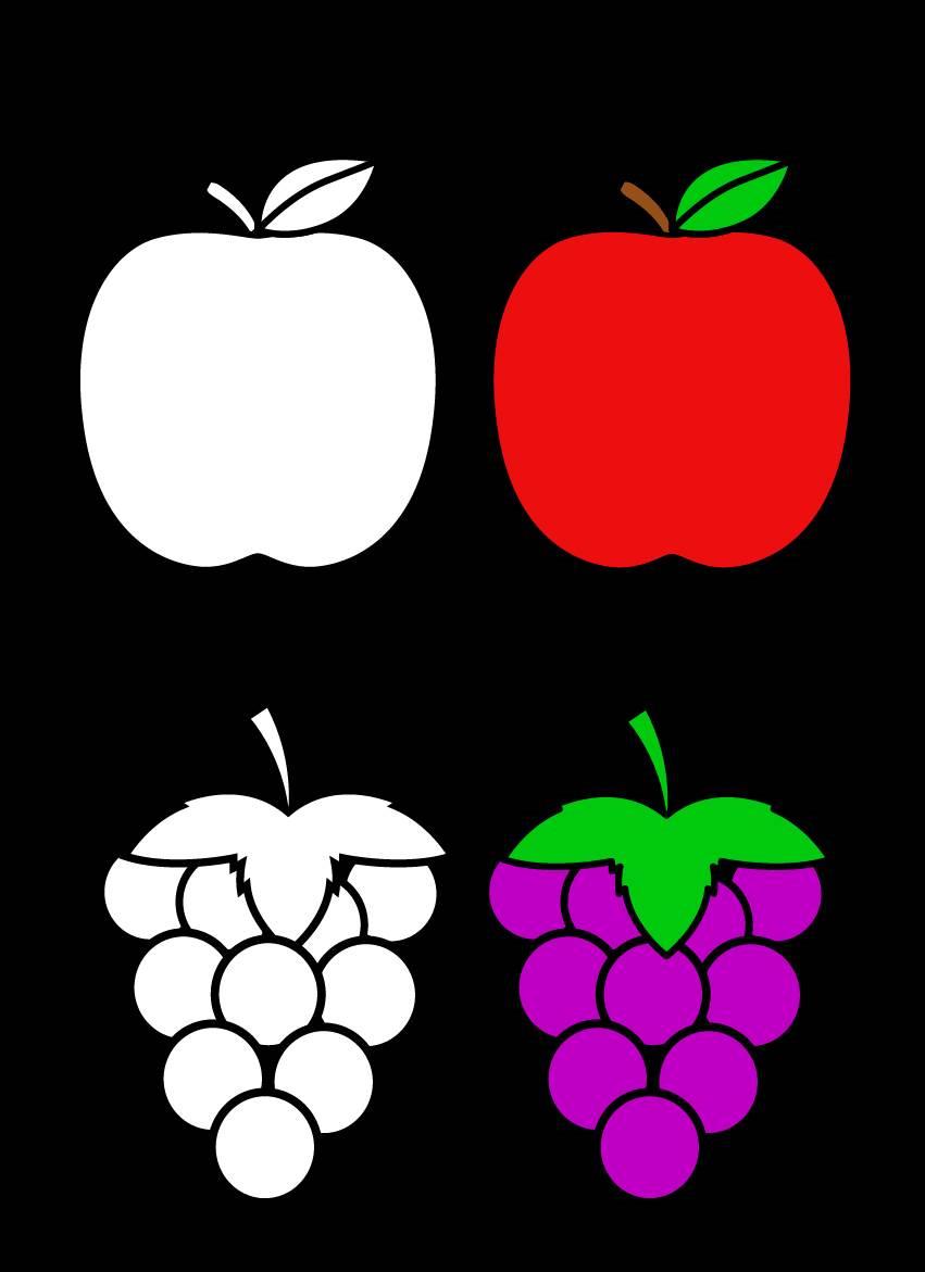 秋天的水果简笔画 秋天的水果简笔画幼儿