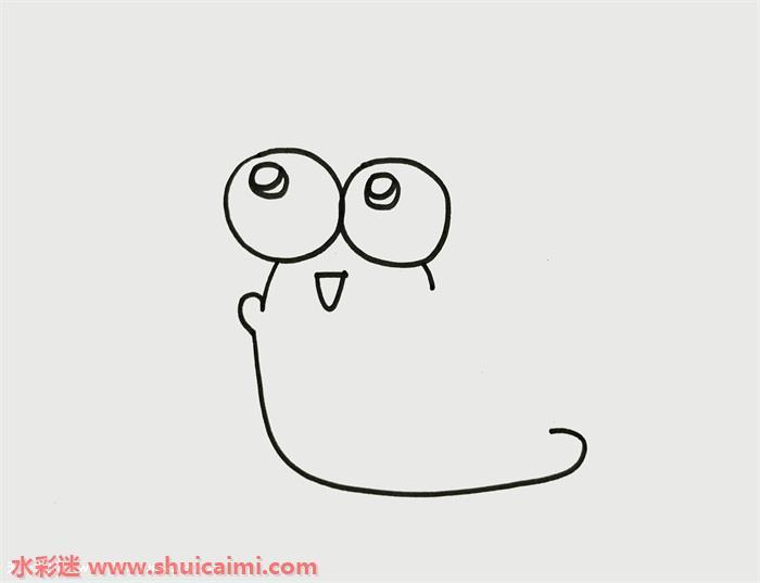 蜗牛怎么画 蜗牛简笔画简单好看彩色