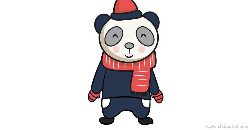 过冬小动物儿童画怎么画 过冬小动物简笔画画法