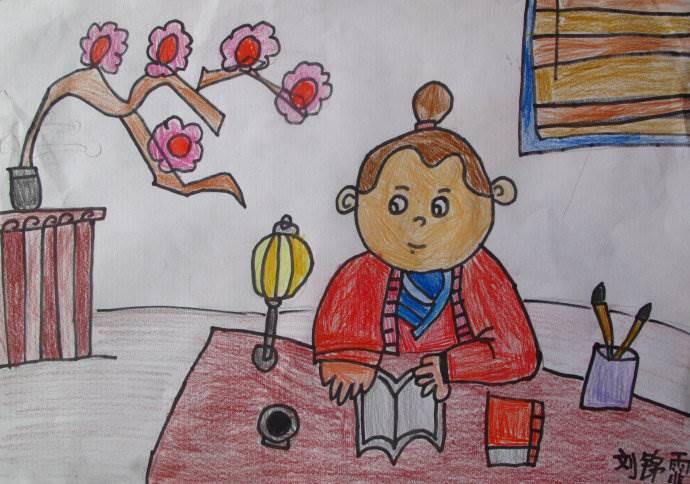 诗配画图片大全简笔画 诗配画图片简笔画